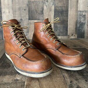 Red Wing 875 Moc Toe Work Boots Mens 12 D